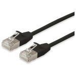 Equip Patchkabel Cat6A SlimFlex F/FTP 1.50m schw.LSZH...