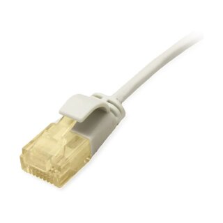 Equip Patchkabel Cat6A SlimFlex U/UTP 3.00m grau LSZH 2xRJ45 Polybeutel