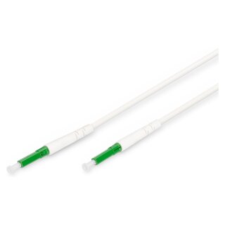 FTTH vorkonfektioniertes Dropkabel, einblasbar, Singlemode, 1 Faser, LC/APC, 30 m