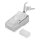 Modularstecker für Rundkabel, CAT 6A, geschirmt, Pass through Stecker