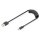 USB-A - USB-C Spiralkabel, 1m