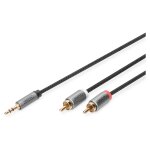 Audio Adapterkabel, 3.5mm Klinke auf Cinch