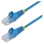 STARTECH.COM 1m CAT6 Cable - Blue Slim CAT6 Patch Cable -...