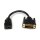 STARTECH.COM HDMI auf DVI Adapter 20cm - DVI-D 25 pin Stecker zu HDMI 19 pin Buchse - Monitor Dongle Adapterkabel