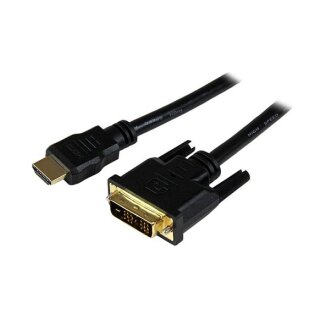 STARTECH.COM 1,5m HDMI auf DVI-D Kabel - St/St - HDMI Stecker / DVI Stecker Adapterkabel