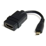 STARTECH.COM 12cm High-Speed HDMI Adapterkabel - HDMI auf...