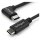 STARTECH.COM USB- C Kabel rechtsgewinkelt - St/St-1m - USB 2.0 - USB Typ-C Kabel - 90grad USB C - USB-C auf USB C - USB-C Ladekabel