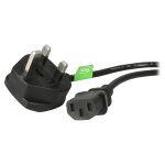 STARTECH.COM 6ft 1,8m UK Computer Power Cable 18AWG BS...