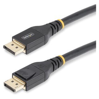 STARTECH.COM 15m Aktives DisplayPort Kabel 1.4 VESA Zertifiziert 8K DisplayPort Kabel mit HBR3/HDR10/MST/DSC 1.2/HDCP 2.2 8K/4K - DP