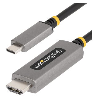 STARTECH.COM 3m USB-C HDMI Adapter Kabel 8K 60Hz 4K 144Hz HDR10 USB C zu HDMI 2.1 Videokonverter USB4/TB3/TB4 USB C auf HDMI Kabel