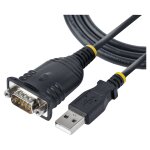 STARTECH.COM 1m USB to Serial Cable DB9 Male RS232 to USB...