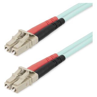 STARTECH.COM 20m OM4 LWL Patchkabel LC auf LC/UPC OM4multimode Glasfaserkabel 50/125um LWL Kabel 100G Netzwerke LSZH Lichtleiterkabe