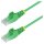 STARTECH.COM 50cm Grunes Schlankes CAT6-Ethernet-Kabel Snagless RJ45 LSZH 28AWG Reines Kupfer Patchkabel/Netzwerkkabel