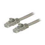 STARTECH.COM 1.5m CAT6 Cable - Grey CAT6 Patch Cord -...