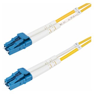 STARTECH.COM 3meter LWL Patchkabel LC LC UPC Singlemode OS2 Duplex 9/125um 10Gbit LSZH Glasfaserkabel