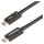 STARTECH.COM 1m Thunderbolt 4 Kabel 40Gbit/s 100W PD 4K/8K Video Intel-zertifiziert USB4/Thunderbolt 3/USB 3.2/USB C Kompatibel