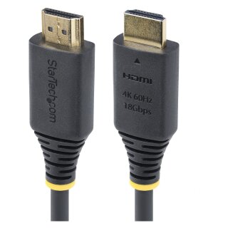 STARTECH.COM 2,4m Premium Zertifiziertes High Speed HDMI Kabel 4K 60Hz 1440p 144Hz 18Gbps UHD HDMI 2.0 Kabel TPE-Mantel