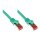GoodConnections Patchkabel mit Rastnasenschutz, Cat. 6, S/FTP, PiMF, PVC, 250MHz, grün, 10m,