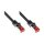 Connections Patchkabel mit Rastnasenschutz, Cat. 6, S/FTP, PiMF, PVC, 250MHz, schwarz, 0,25m