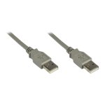 GoodConnections Anschlusskabel USB 2.0 Stecker A an...