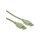 GoodConnections Anschlusskabel USB 2.0 Stecker A an Stecker A, grau, 1m,