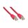 GoodConnections Patchkabel mit Rastnasenschutz, Cat. 6, S/FTP, PiMF, PVC, 250MHz, rot, 0,5m,