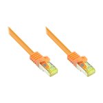 GoodConnections RJ45 Patchkabel mit Cat. 7 Rohkabel und...