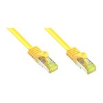 GoodConnections RJ45 Patchkabel mit Cat. 7 Rohkabel und...