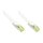 GoodConnections RJ45 Patchkabel mit Cat. 7 Rohkabel und Rastnasenschutz (), S/FTP, PiMF, halogenfrei, 500MHz, OFC, weiß, 15m,