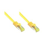 GoodConnections RJ45 Patchkabel mit Cat. 7 Rohkabel und...