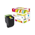 OWA Toner kompatibel zu LEXMARK 80C0X40 yellow (4.000 S.)