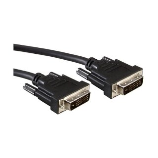 VALUE Monitorkabel DVI DVI ST-ST 24+1 dual link 3m