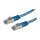 VALUE Patchkabel Kat.6 Class E S/FTP PiMF blau 1,5m
