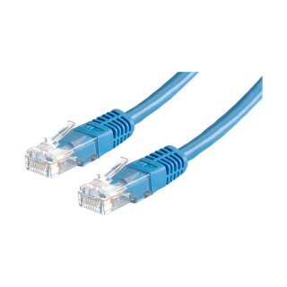 VALUE Patchkabel Kat.6 Class E UTP blau 1,5m