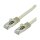 VALUE S/FTP-Kabel Kat.7mit RJ-45 Steckern 500mHz / Class EA grau 1m
