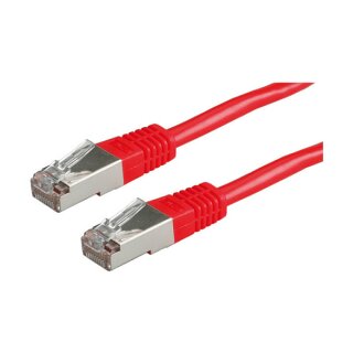 VALUE Patchkabel Kat.6 Class E S/FTP PiMF rot 1,5m