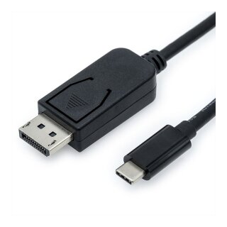 VALUE USB Typ C - DisplayPort Adapterkabel, v1.2, ST/ST, 2 m