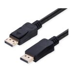VALUE DisplayPort Kabel, v2.1, 10K, DP ST - ST, schwarz, 3 m