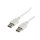 VALUE USB 2.0 Kabel, Typ A-A, wei, 1,8 m