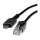 VALUE USB 3.2 Gen 2 Typ C zu Gigabit Ethernet Konverterkabel, schwarz, 1,5 m
