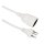 VALUE Verlngerungskabel T12/T13, wei, 3 m