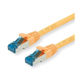 VALUE Patchkabel Kat.6A Class EA S/FTP PiMF LSOH gelb 7m