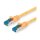 VALUE Patchkabel Kat.6A Class EA S/FTP PiMF LSOH gelb 10m