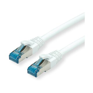 VALUE Patchkabel Kat.6A Class EA S/FTP PiMF LSOH weiss 10m