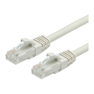 VALUE Patchkabel Cat.6A (Class EA) UTP, grau, 0,3 m