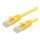 VALUE Patchkabel Cat.6A (Class EA) UTP, gelb, 0,3 m