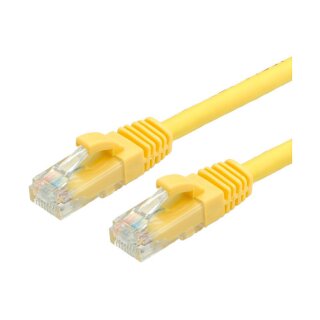 VALUE Patchkabel Cat.6A (Class EA) UTP, gelb, 10 m