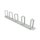 VALUE 19-Zoll-Frontplatte, h/v Kabelfhrung, Typ G, grau