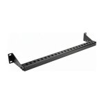 VALUE 19" Rack montierbare Kabelfhrungsschiene...