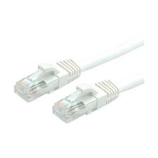 VALUE Patchkabel Kat.6 Class E UTP LSOH weiss 0,5m